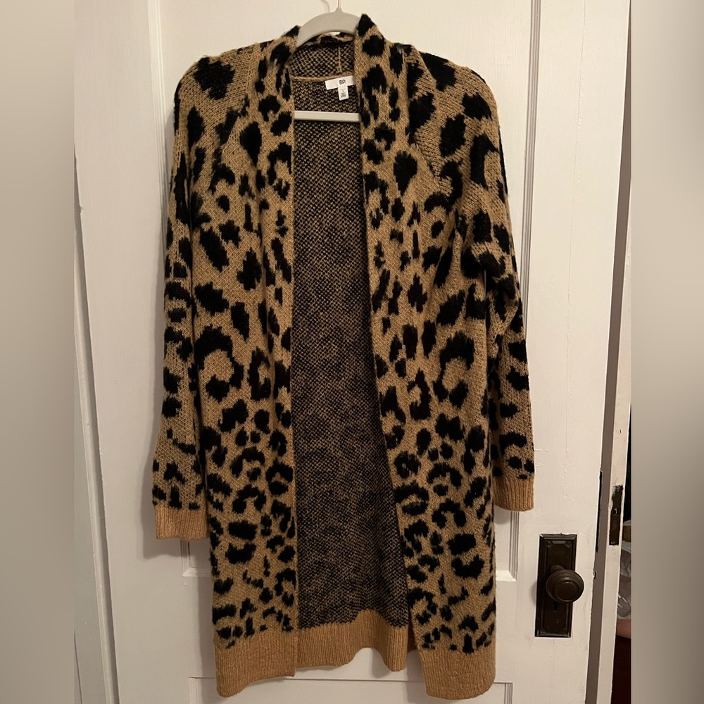 BP leopard cardigan. Size Small.
